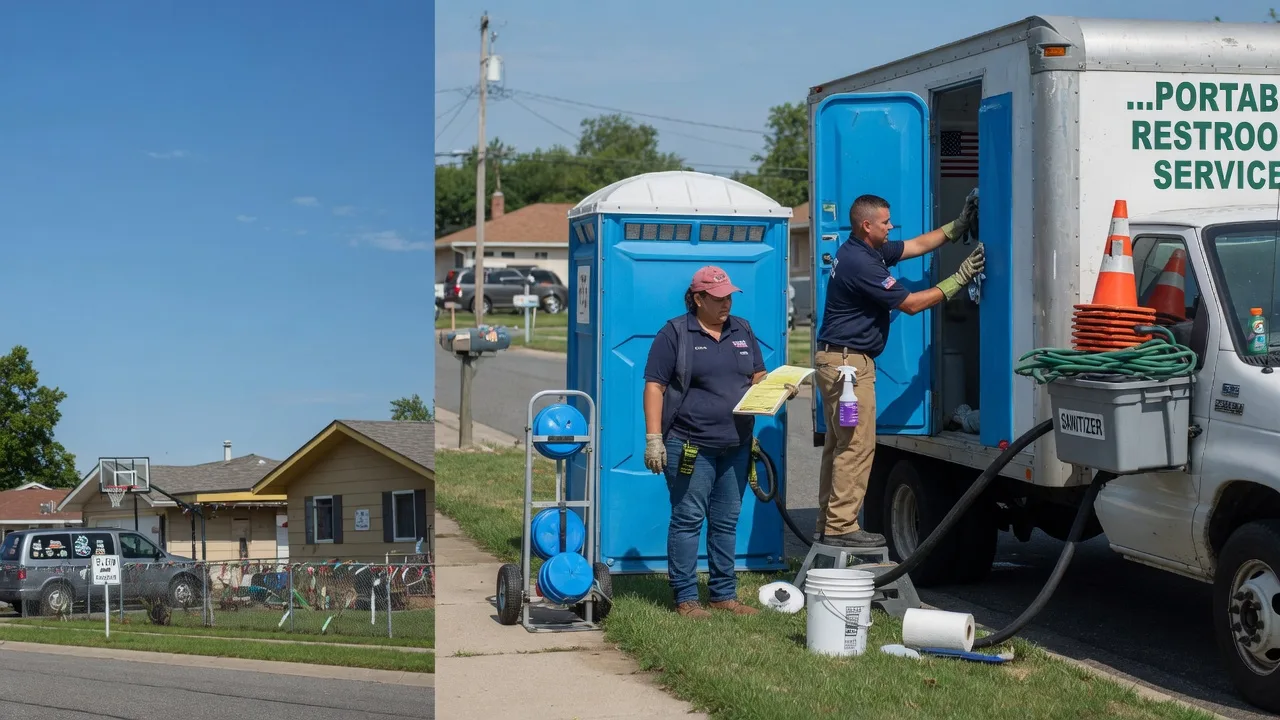 Porta Potty Rental in Roberts, WI near me